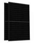 900W Solar Balkonkraftwerk 10 Meter , HMS-800W-2T, Bifazial Full Black, Kabellänge & Halterung wählbar