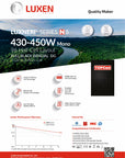 900W Solar Balkonkraftwerk 10 Meter , HMS-800W-2T, Bifazial Full Black, Kabellänge & Halterung wählbar